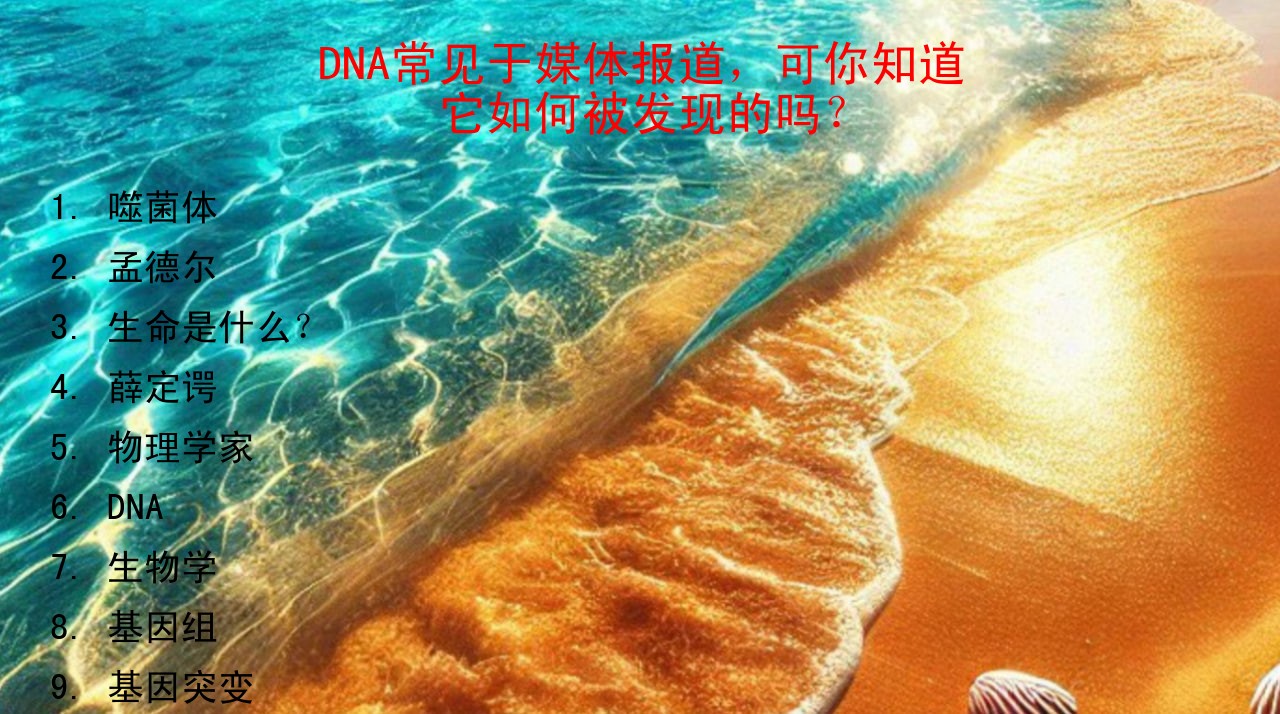 DNA常见于媒体报道，可你知道它如何被发现的吗？